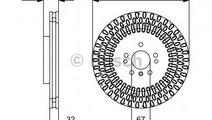 Disc frana MERCEDES GLE Cupe (C292) (2015 - 2016) ...