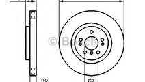 Disc frana MERCEDES M-CLASS (W164) (2005 - 2011) B...