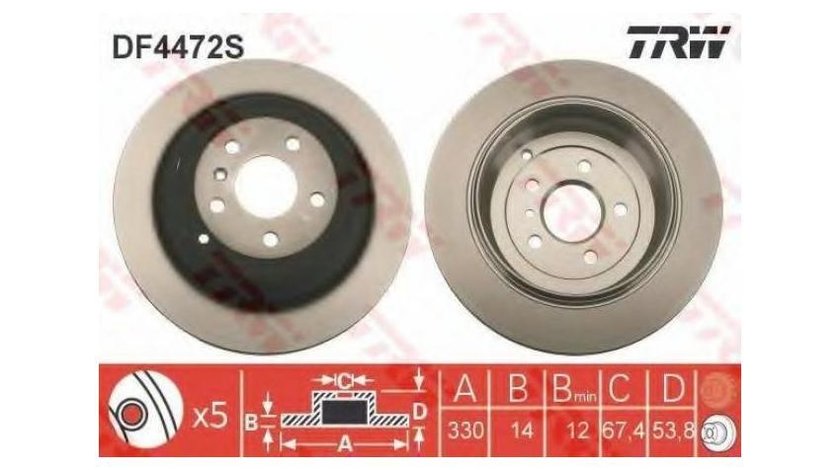 Disc frana Mercedes R-CLASS (W251, V251) 2006-2016 #2 0155232095