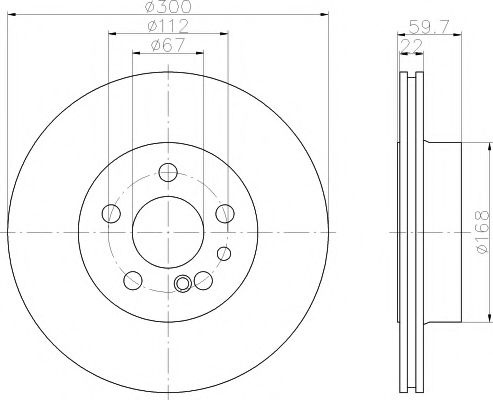 Disc frana MERCEDES S-CLASS (W220) (1998 - 2005) TEXTAR 92056800 piesa NOUA