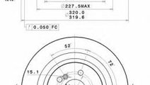 Disc frana MERCEDES S-CLASS (W221) (2005 - 2013) B...