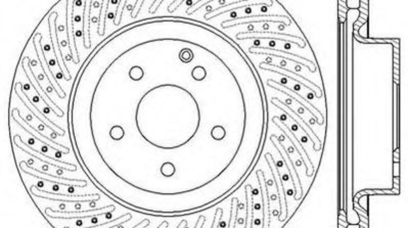 Disc frana MERCEDES S-CLASS (W221) (2005 - 2013) JURID 562567JC piesa NOUA