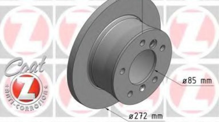 Disc frana MERCEDES SPRINTER 3-t bus (903) (1995 - 2006) ZIMMERMANN 400.6469.20 piesa NOUA