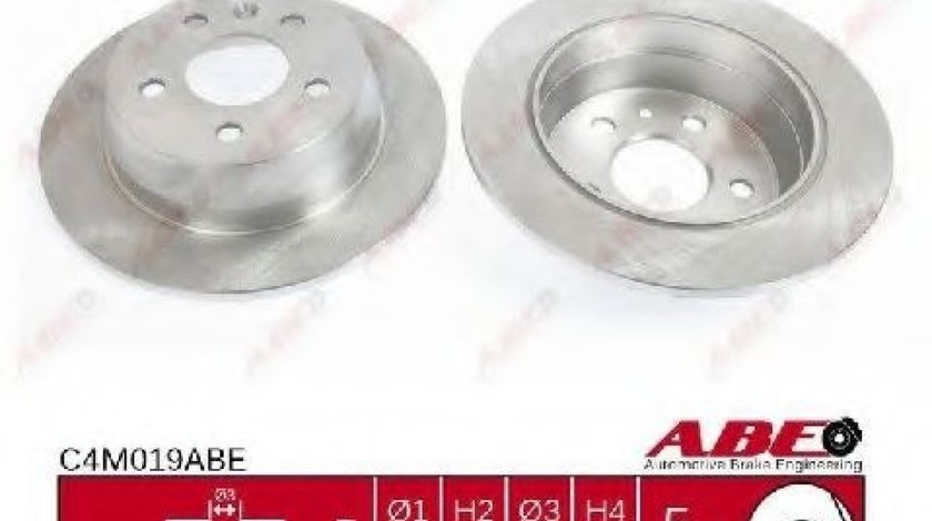 Disc frana MERCEDES V-CLASS (638/2) (1996 - 2003) ABE C4M019ABE piesa NOUA