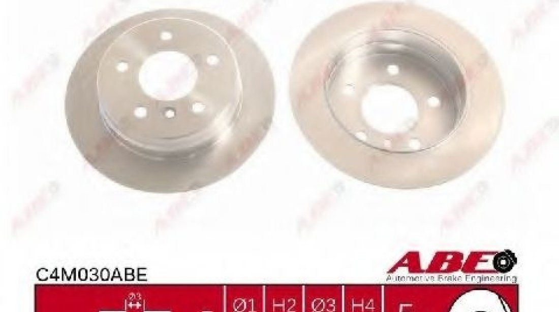 Disc frana MERCEDES VANEO (414) (2002 - 2005) ABE C4M030ABE piesa NOUA