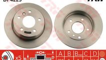 Disc frana MERCEDES VANEO (414) (2002 - 2005) TRW ...