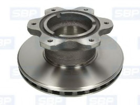 Disc frana MERCEDES VARIO autobasculanta (1996 - 2016) SBP 02-ME016 piesa NOUA