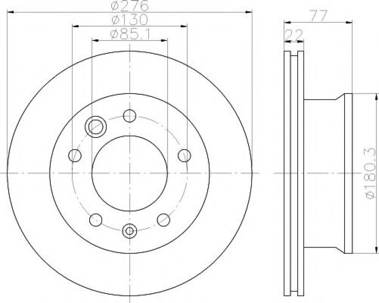 Disc frana MERCEDES VARIO combi (1996 - 2016) TEXTAR 92131503 piesa NOUA