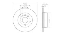 Disc frana Mercedes VITO caroserie (638) 1997-2003...