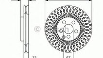 Disc frana MERCEDES VITO Tourer (W447) (2014 - 201...