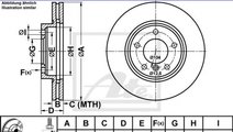 Disc frana MINI MINI PACEMAN (R61) (2012 - 2016) A...