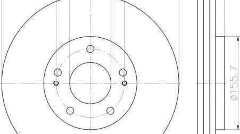 Disc frana MITSUBISHI 3000 GT (Z16A) TEXTAR 92178703