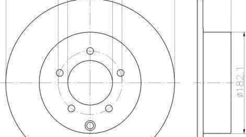 Disc frana MITSUBISHI ASX Van (GA_W_) TEXTAR 92255103