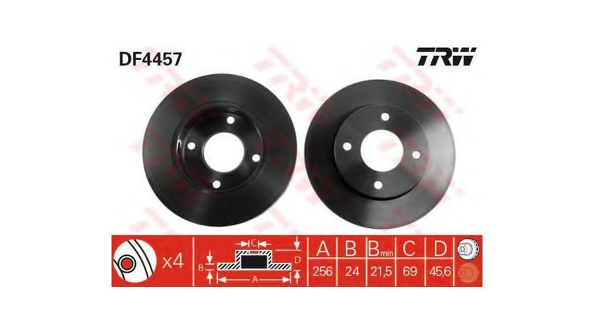 Disc frana Mitsubishi COLT VI (Z3_A, Z2_A) 2002-2012 #2 0155212088