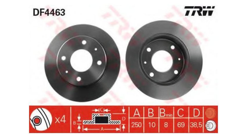 Disc frana Mitsubishi COLT VI (Z3_A, Z2_A) 2002-2012 #3 0155232087