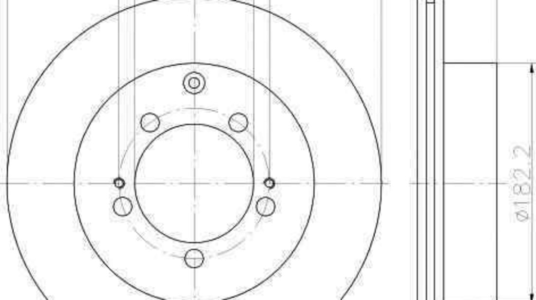 Disc frana MITSUBISHI GALANT VI combi (EA_) TEXTAR 92134700