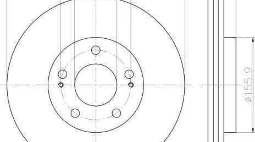 Disc frana MITSUBISHI GRANDIS (NA_W) TEXTAR 92148300