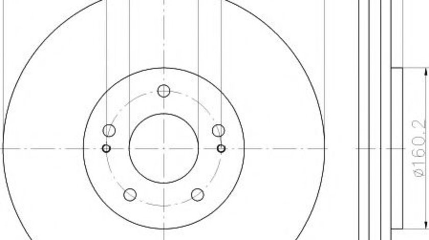 Disc frana MITSUBISHI LANCER Limuzina (CS, CT0) (2000 - 2016) TEXTAR 92169903 piesa NOUA