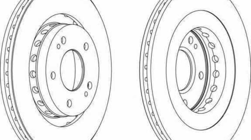 Disc frana MITSUBISHI LANCER SPORTBACK CXA FERODO DDF1642