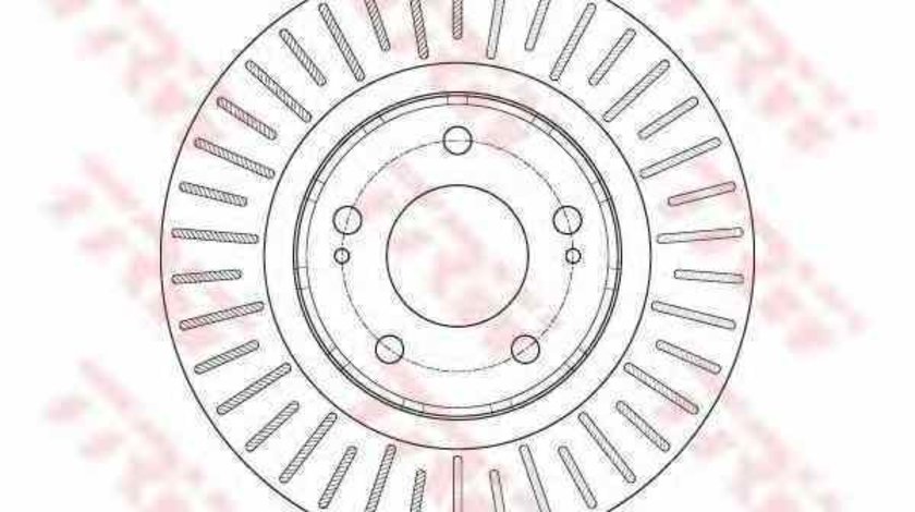 Disc frana MITSUBISHI OUTLANDER II CWW TRW DF6174