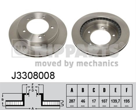 Disc Frana Nipparts Suzuki J3308008