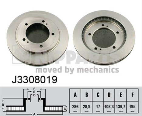 Disc Frana Nipparts Suzuki J3308019