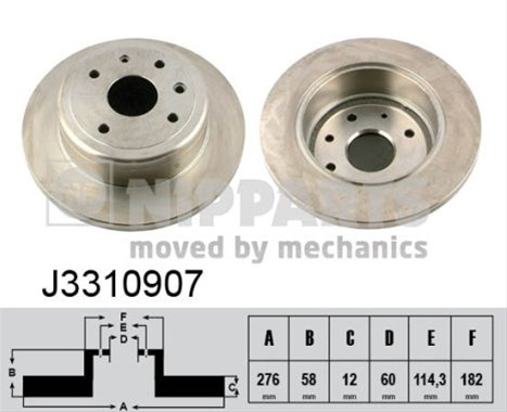 Disc Frana Nipparts Suzuki J3310907