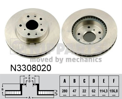 Disc Frana Nipparts Suzuki N3308020