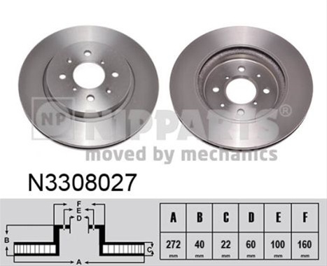 Disc Frana Nipparts Suzuki N3308027
