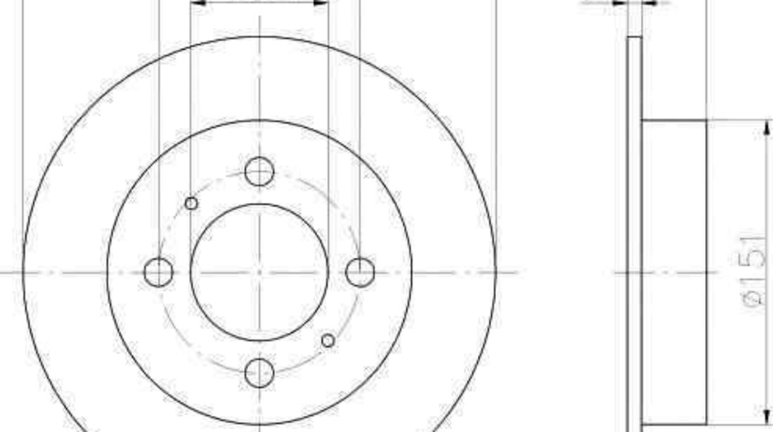 Disc frana NISSAN ALMERA I Hatchback (N15) TEXTAR 92080000