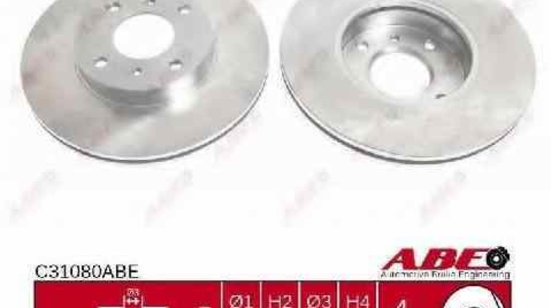 Disc frana NISSAN ALMERA II Hatchback N16 ABE C31080ABE