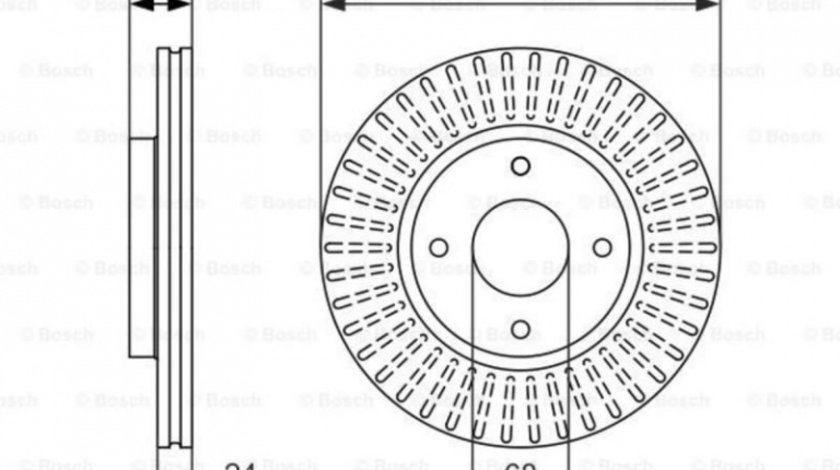 Disc frana Nissan CUBE (Z12) 2007-2016 #3 0986479737