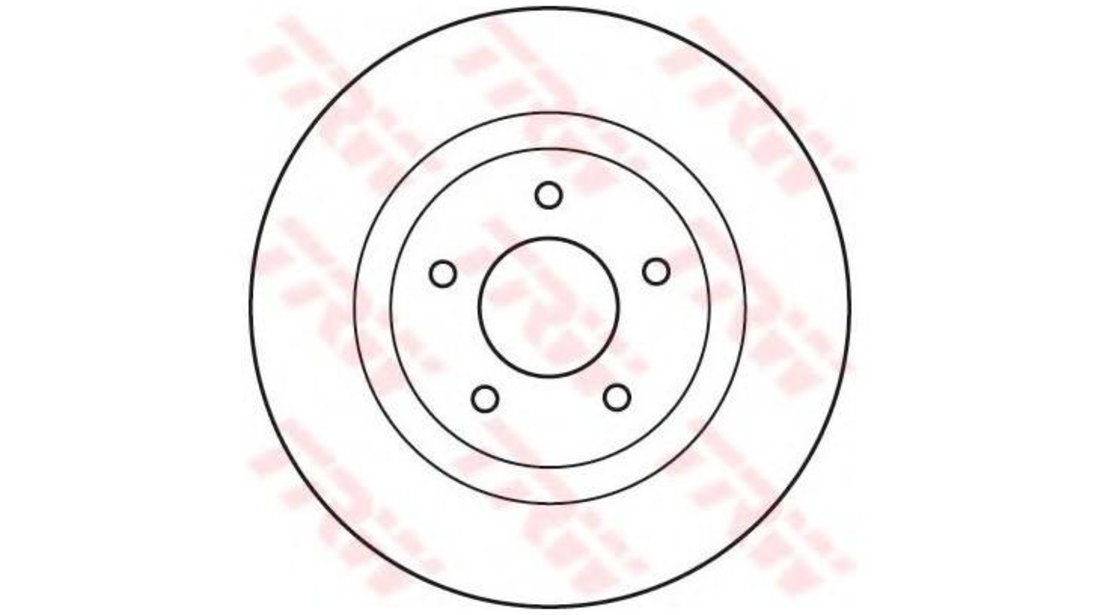 Disc frana Nissan JUKE (F15) 2010-2016 #3 0986479358