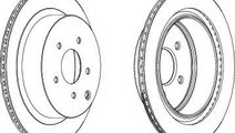 Disc frana NISSAN MURANO (Z51) (2007 - 2016) FEROD...