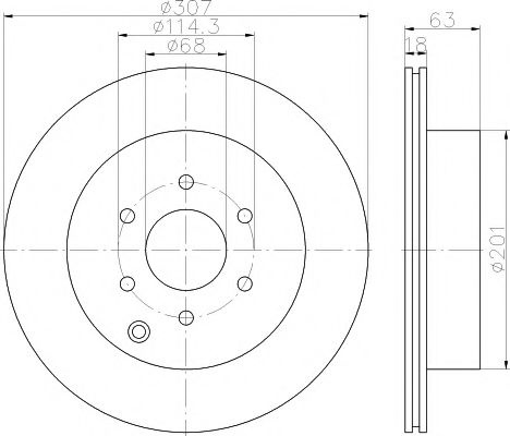 Disc frana NISSAN NAVARA (D40) (2004 - 2016) TEXTAR 92181603 piesa NOUA