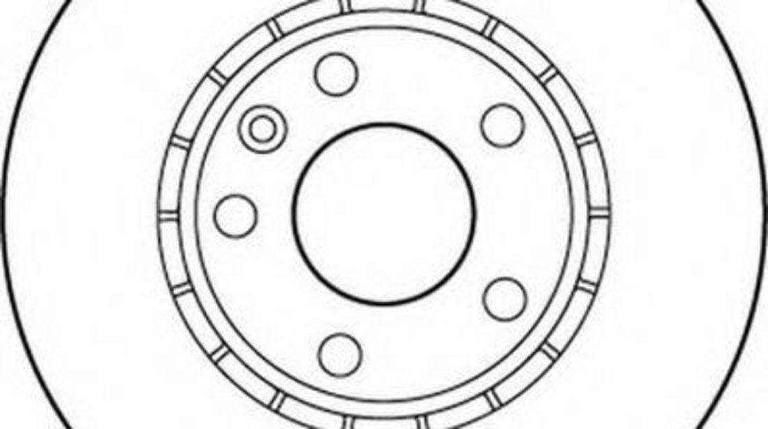 Disc frana NISSAN PRIMASTAR bus (X83) (2001 - 2016) JURID 562241JC piesa NOUA