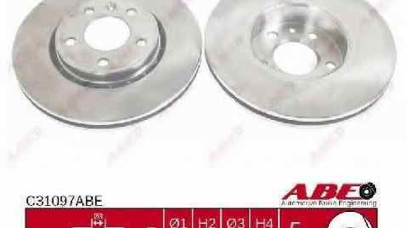 Disc frana NISSAN PRIMASTAR caroserie X83 ABE C31097ABE