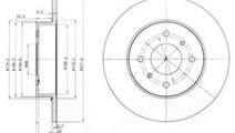 Disc frana NISSAN PRIMERA Break (WP11) (1996 - 200...