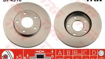 Disc frana NISSAN X-TRAIL (T31) (2007 - 2013) TRW ...