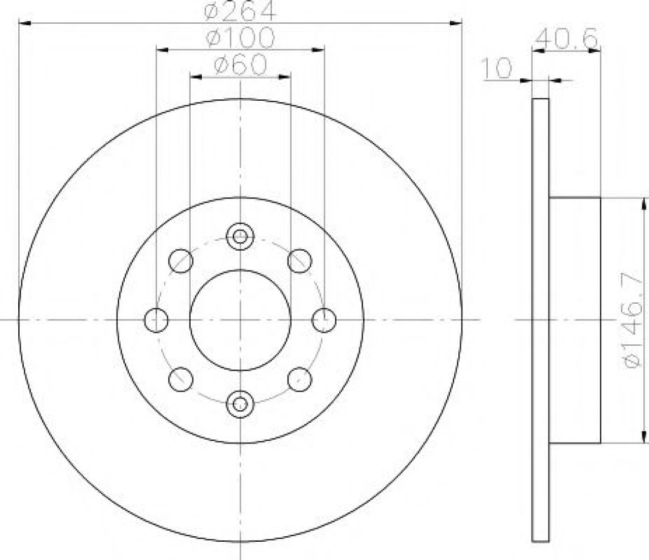Disc frana OPEL ADAM (2012 - 2016) TEXTAR 92145903 piesa NOUA
