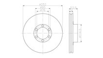 Disc frana Opel ARENA caroserie (TB, TF) 1998-2001...