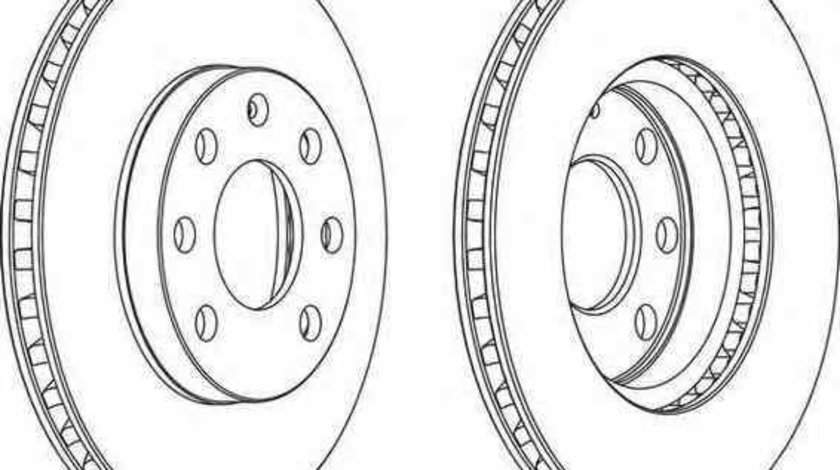 Disc frana OPEL ASTRA F combi 51 52 FERODO DDF151