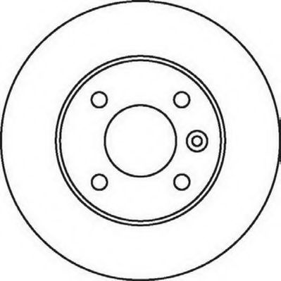 Disc frana OPEL ASTRA G Cabriolet (F67) (2001 - 2005) JURID 562071JC piesa NOUA
