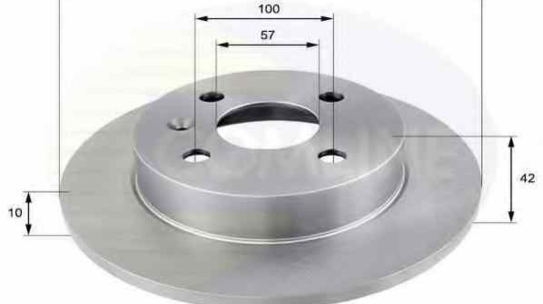 Disc frana OPEL ASTRA G caroserie F70 COMLINE ADC1106