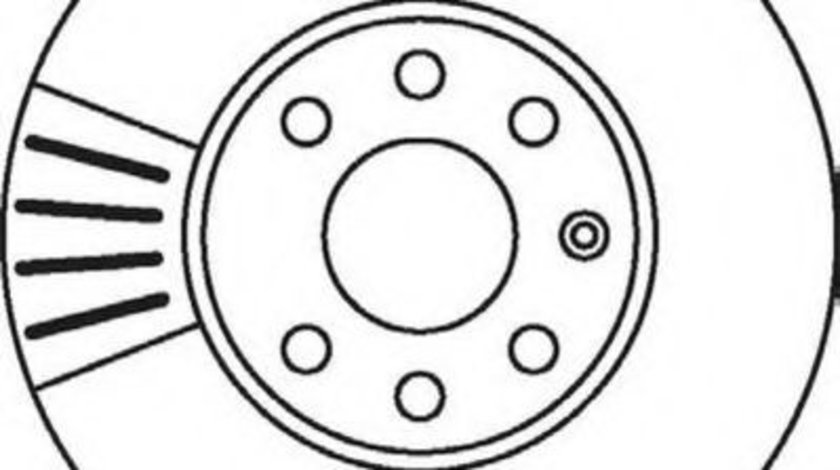 Disc frana OPEL ASTRA G Combi (F35) (1998 - 2009) JURID 562069JC piesa NOUA