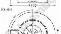 Disc frana OPEL ASTRA G Combi (F35) (1998 - 2009) ...