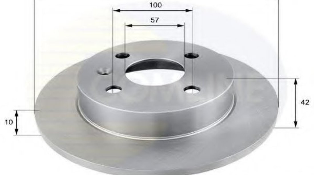 Disc frana OPEL ASTRA G Cupe (F07) (2000 - 2005) COMLINE ADC1106 piesa NOUA