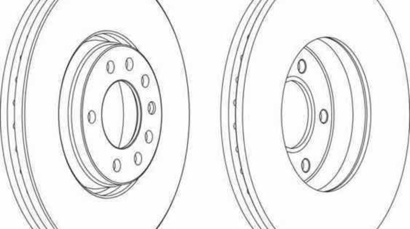 Disc frana OPEL ASTRA G cupe F07 FERODO DDF1261