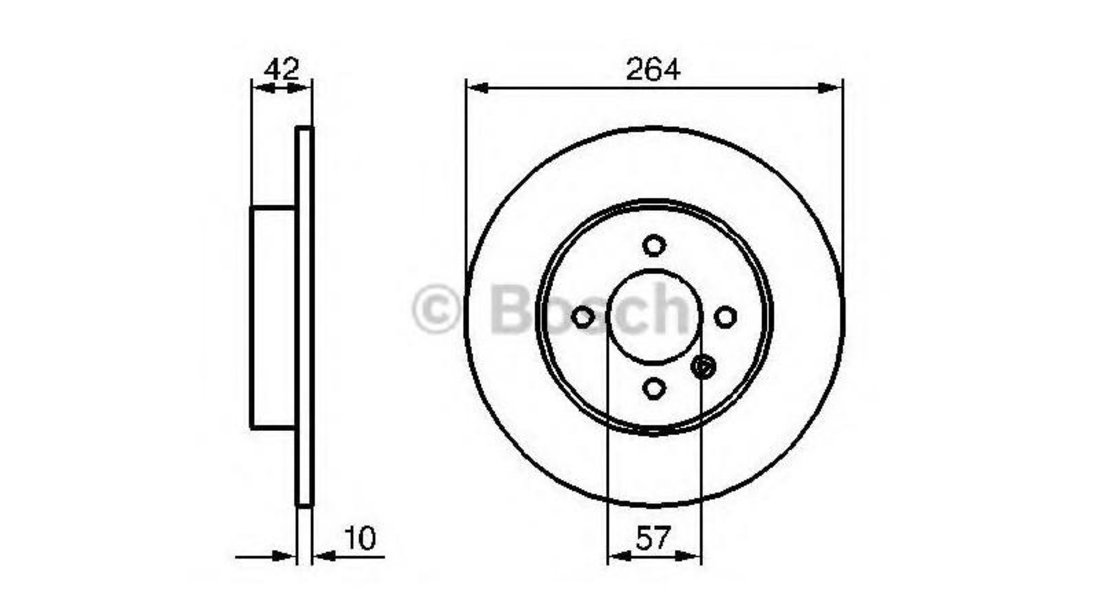 Disc frana Opel ASTRA H Sport Hatch (L08) 2005-2016 #3 08982610