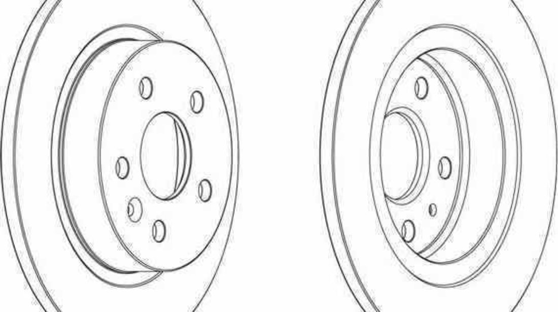 Disc frana OPEL ASTRA J FERODO DDF1872